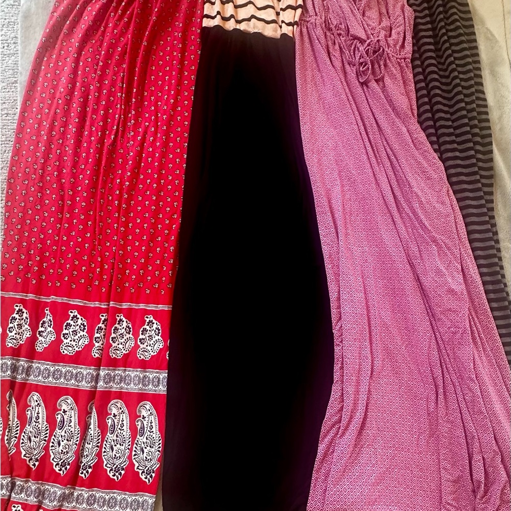 Maternity Bundle - 4 Maxi Dresses - Sizes S/M - Old Navy And Pink Blush